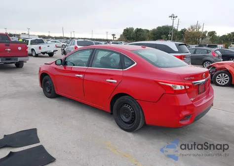 2016 Nissan Sentra Sv z USA, uszkodzony, nr VIN 3N1AB7AP7GL674116
